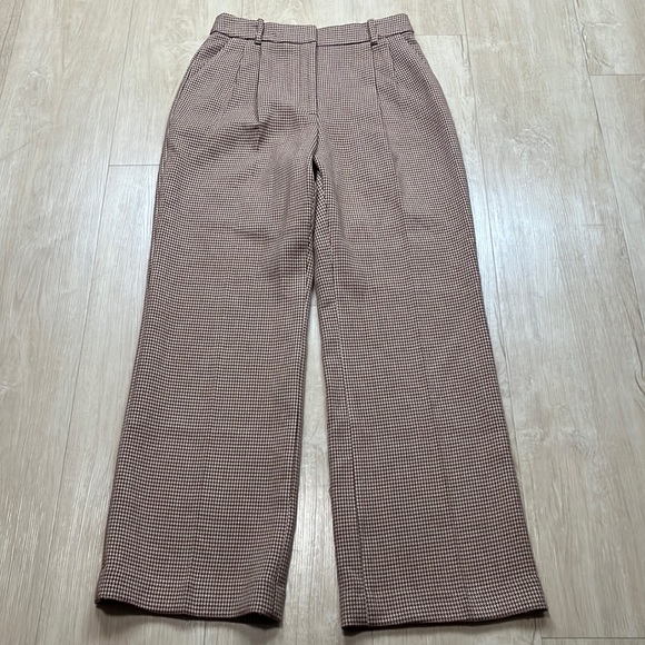Favorite Daughter The Favorite Pants, Color: Toffee Houndstooth, SIZE 12 1220 - Picture 7 of 13